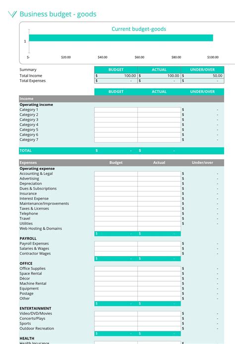 13+ Small Business Budget Templates - Word, PDF, Excel